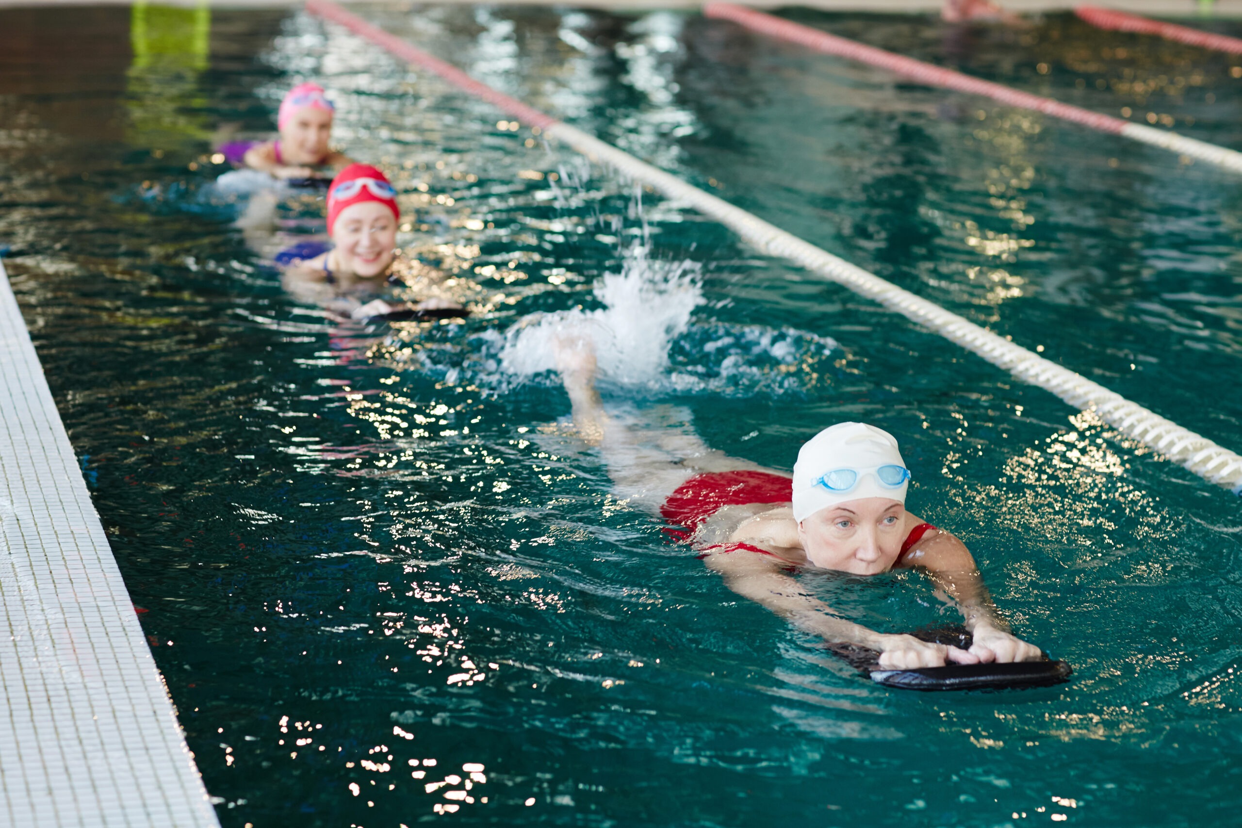 Schwimmen ist der ideale Sport für den Körper